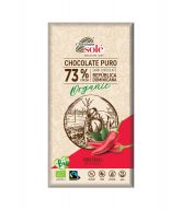 Čokoláda hořká s chilli 100 g BIO   SOLÉ