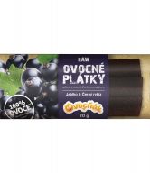 Plátky ovocné jablko-černý rybíz 20 g   OVOCŇÁK