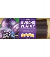 Plátky ovocné jablko-švestka 20 g   OVOCŇÁK