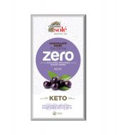 Čokoláda hořká 72 % s acai a stévií bez cukru 100 g   SOLÉ