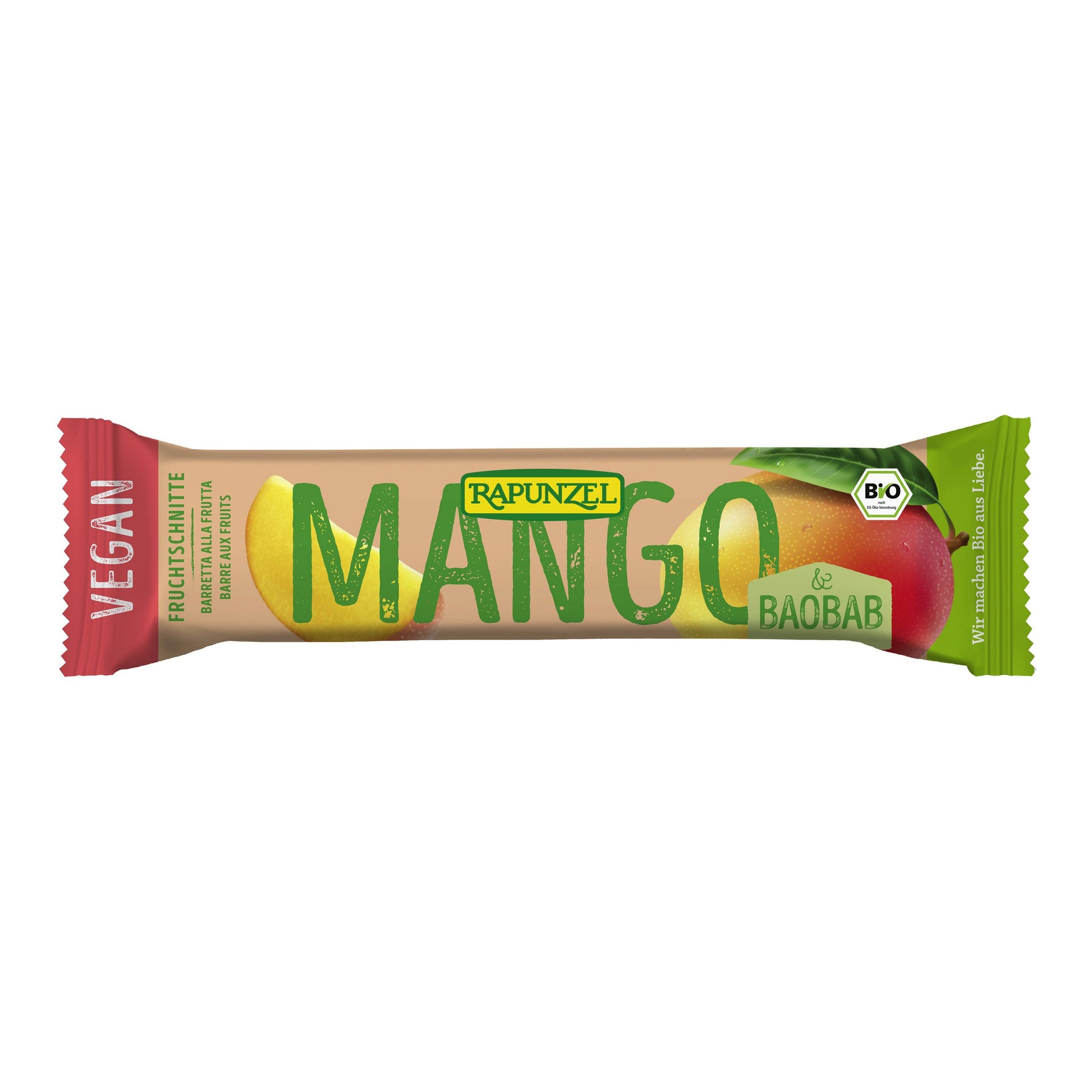 Tyčinka mango-baobab 40 g BIO   RAPUNZEL Tyčinka mango-baobab 40 g BIO   RAPUNZEL