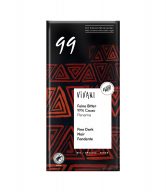 Čokoláda hořká s kokosovým cukrem 99 % 80 g BIO   VIVANI