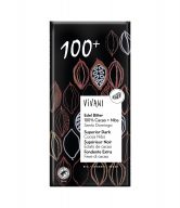 Hořká s kousky kakaa 100 % 80 g BIO   VIVANI