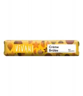 Tyčinka mléčná čokoláda Creme brulée 40 g BIO   VIVANI