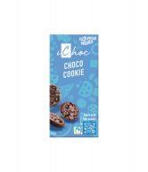 Tabulka kakaová vegan cookie iChoc 80 g BIO   VIVANI
