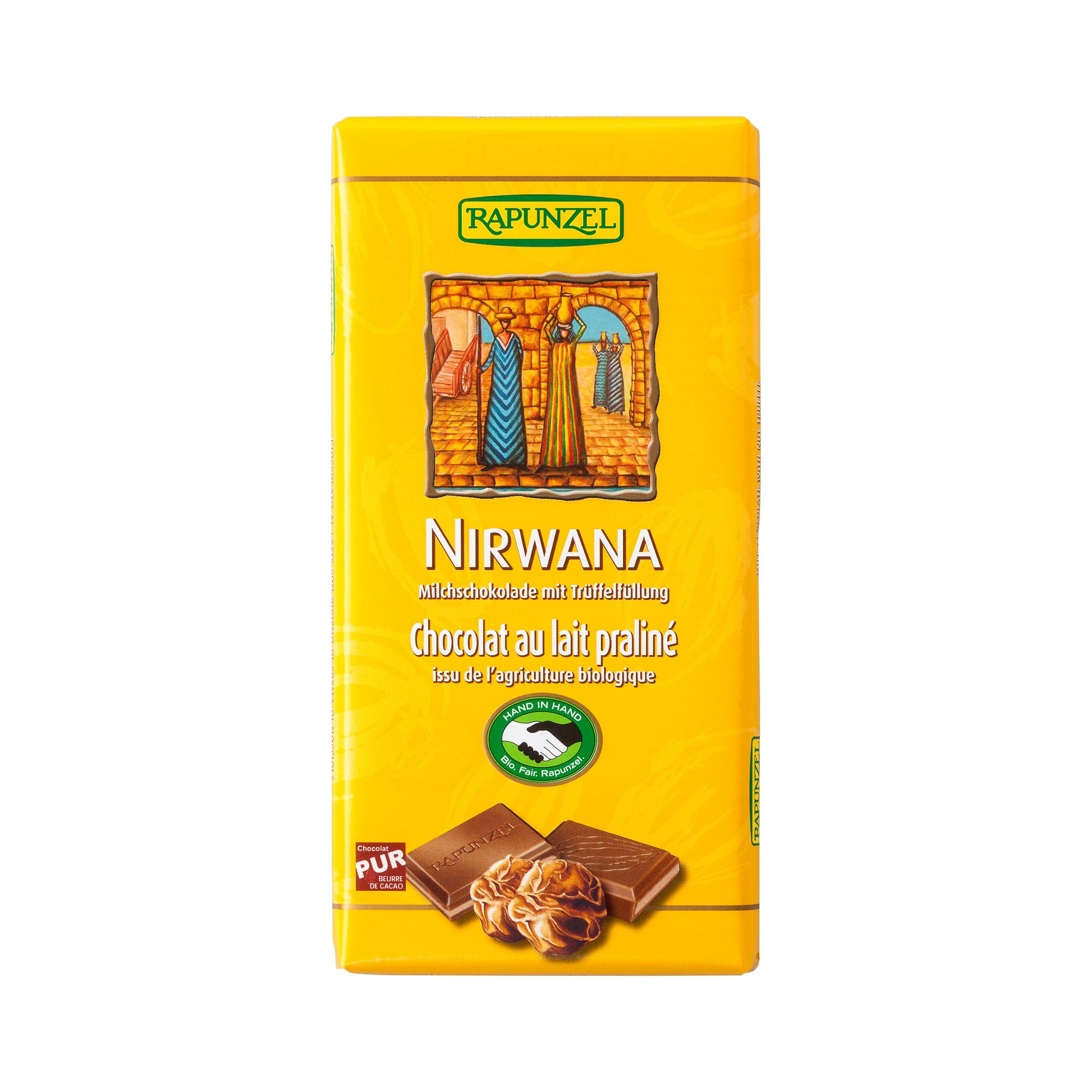 Čokoláda mléčná Nirwana 100 g BIO   RAPUNZEL Čokoláda mléčná Nirwana 100 g BIO   RAPUNZEL
