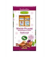 Čokoláda mléčná zimní se švestkami 80 g BIO   RAPUNZEL