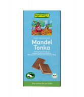Čokoláda mléčná Mandle Tonka 100 g BIO RAPUNZEL