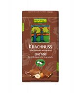 Čokoláda mléčná s celými oříšky 100 g BIO   RAPUNZEL