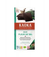 Čokoláda hořká Fleur de sel 100 g BIO   KAOKA
