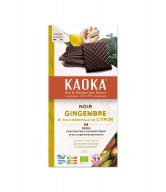 Čokoláda hořká citron se zázvorem 100 g BIO KAOKA