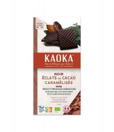 Čokoláda hořká s kousky kakaa 100 g BIO   KAOKA