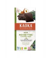 Čokoláda hořká s oříšky 100 g BIO KAOKA