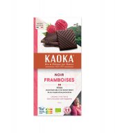 Čokoláda hořká s malinami 100 g BIO   KAOKA