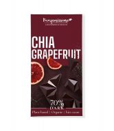 Čokoláda tmavá chia-grapefruit 60 g BIO BENJAMÍSSIMO