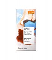 Čokoláda mléčná Espresso Milk 38 % 90 g BIO   VIVANI