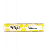 Tyčinka mléčná čokoláda Lemon Cheesecake 40 g BIO   VIVANI