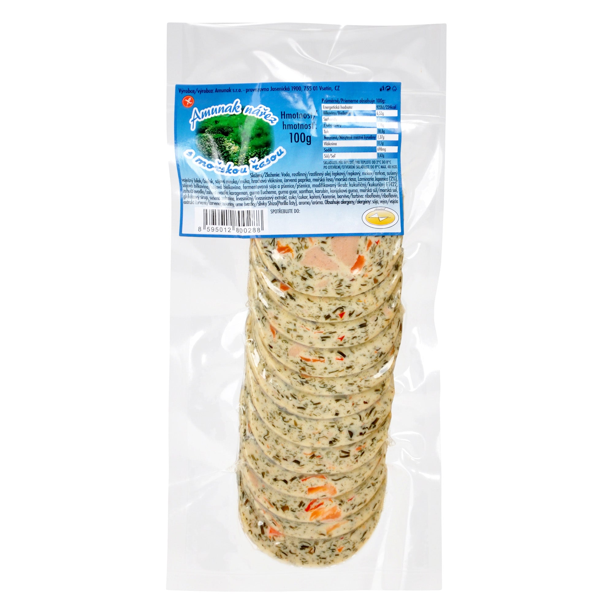 Nářez s mořskou řasou 100 g AMUNAK Nářez s mořskou řasou 100 g AMUNAK