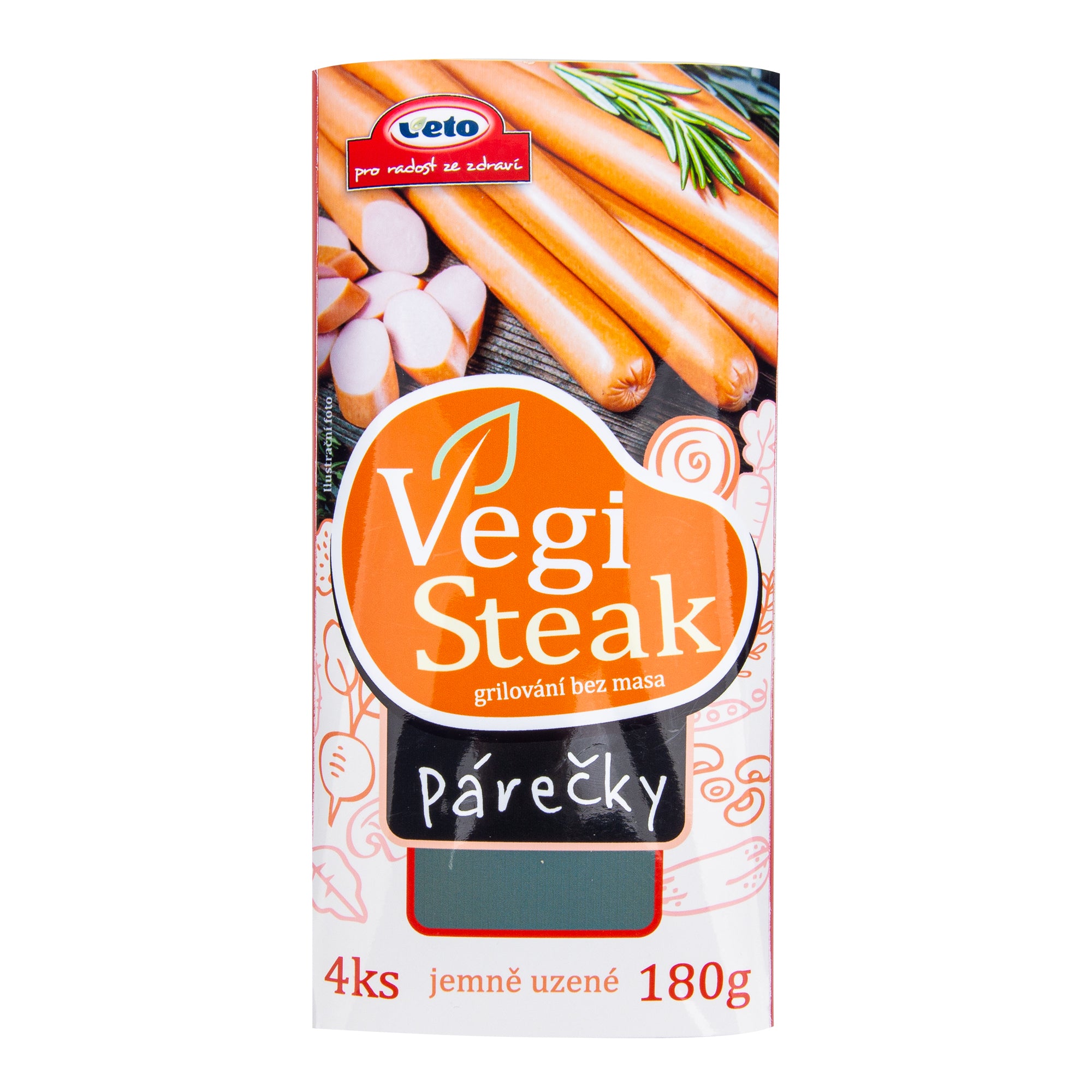 Vegi steak párečky 180 g VETO ECO Vegi steak párečky 180 g VETO ECO
