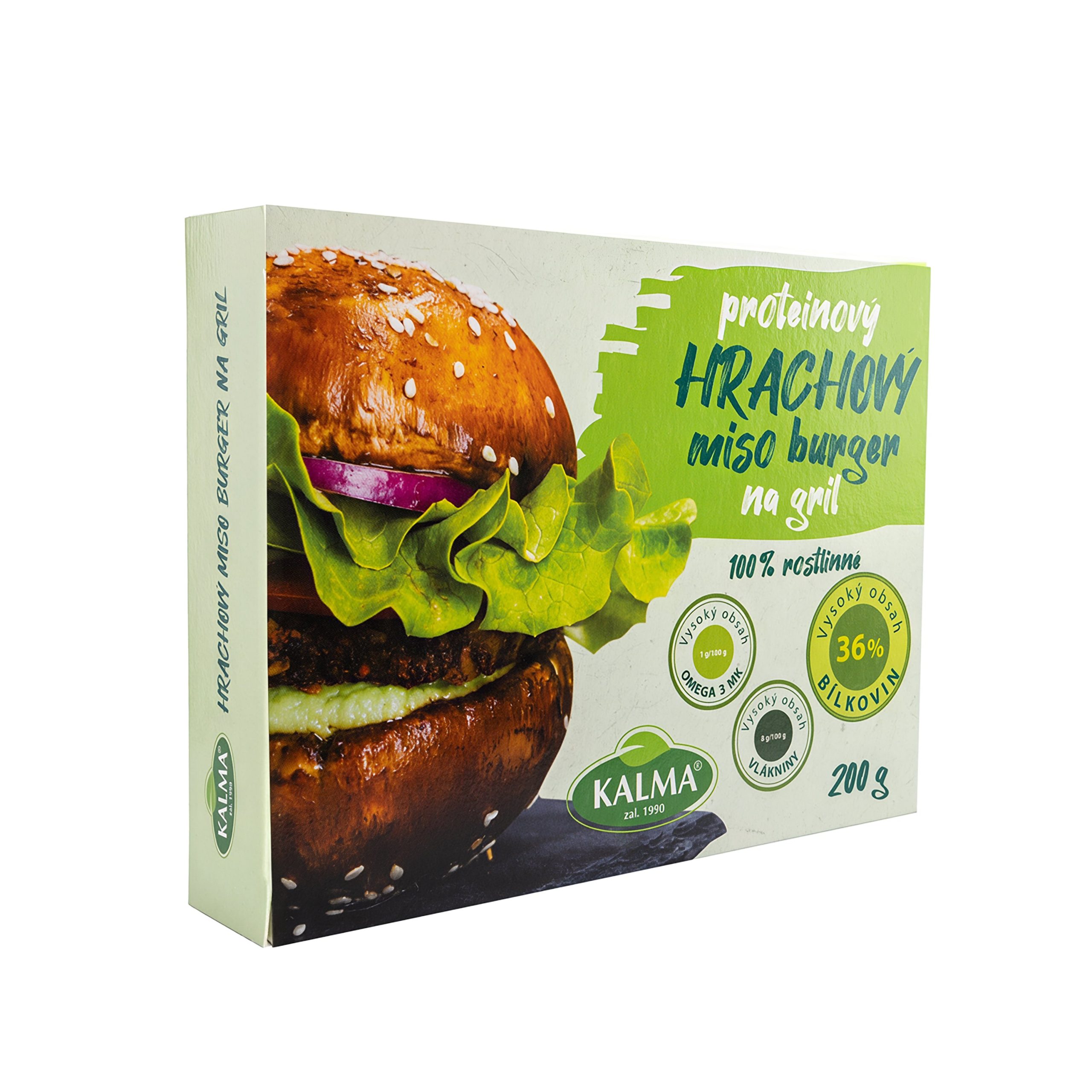 Burger hrachový miso 200 g KALMA Burger hrachový miso 200 g KALMA
