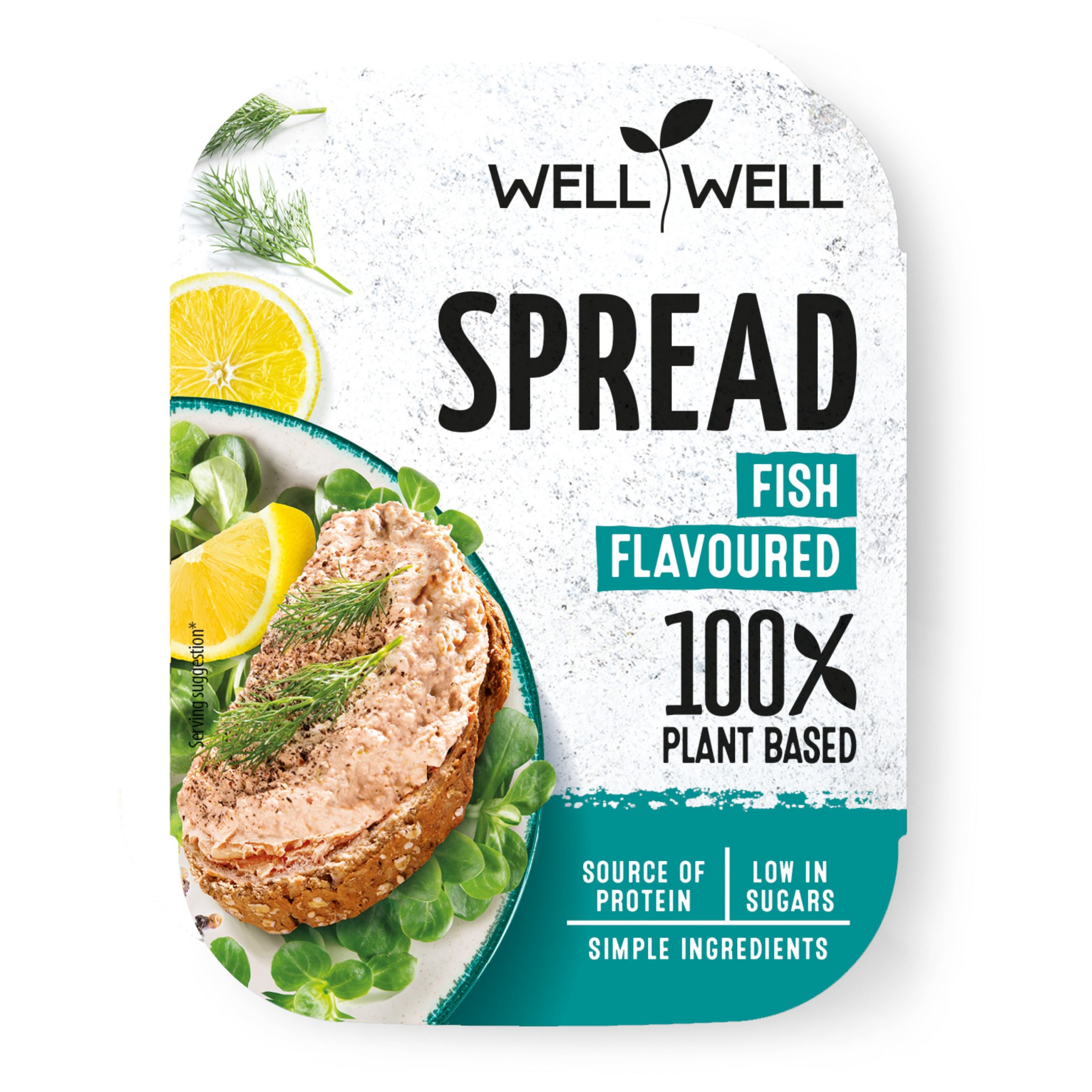 Pomazánka z tofu s rybí příchutí 125 g   WELL WELL