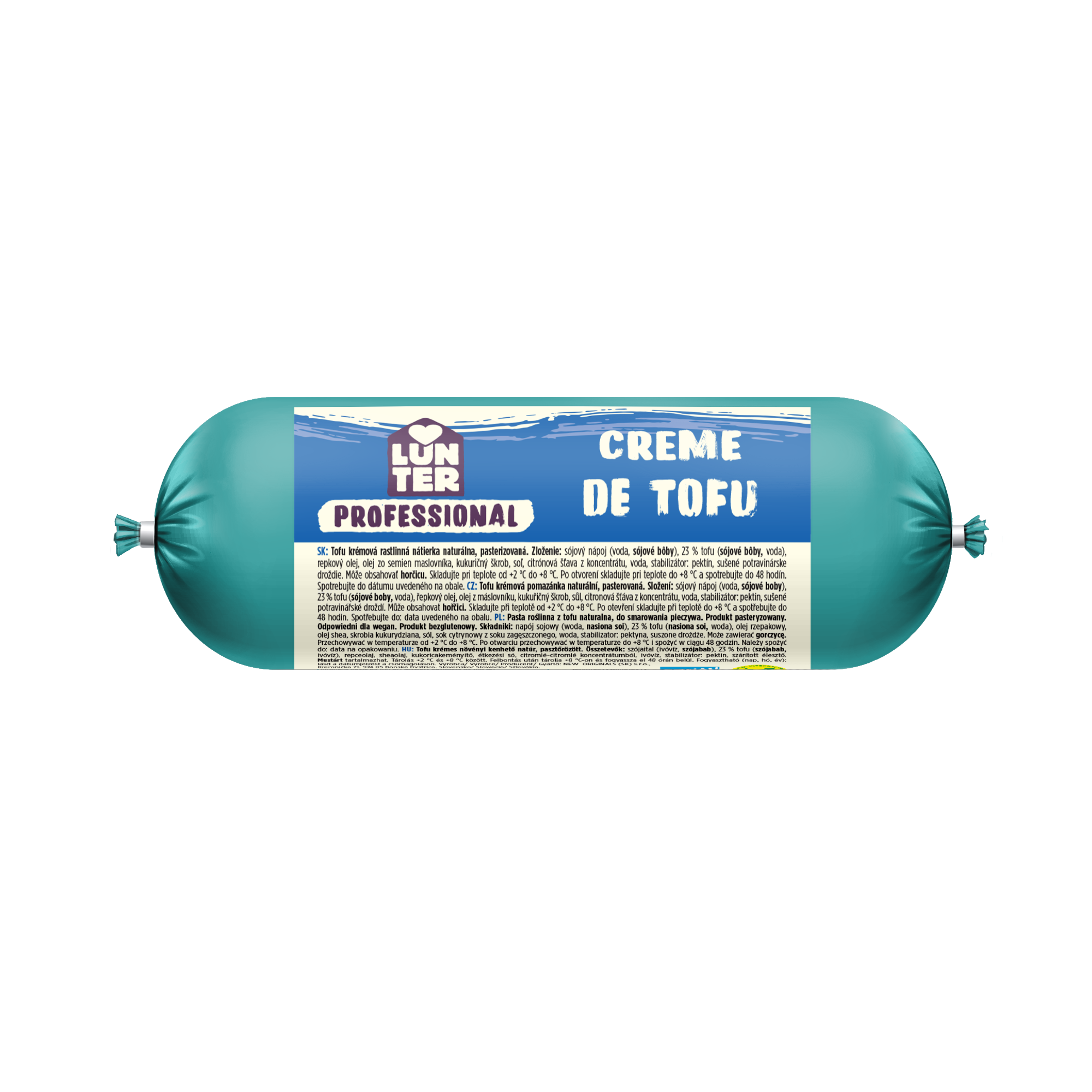 Pomazánka Creme de tofu 500 g   LUNTER Pomazánka Creme de tofu 500 g   LUNTER