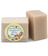 Medarek Tuhé mýdlo - banánové (50 g) - s kokosovým a banánovým olejem