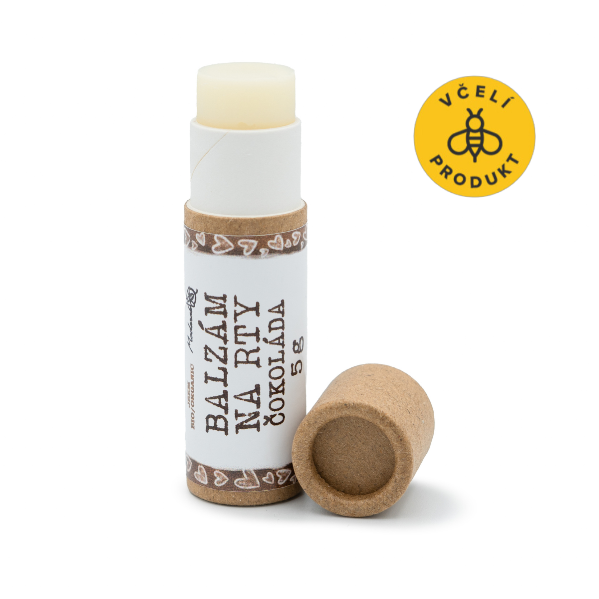 Medarek Balzám na rty Čokoláda (5 g) – pro pružné a hebké rty Medarek Balzám na rty Čokoláda (5 g) - pro pružné a hebké rty