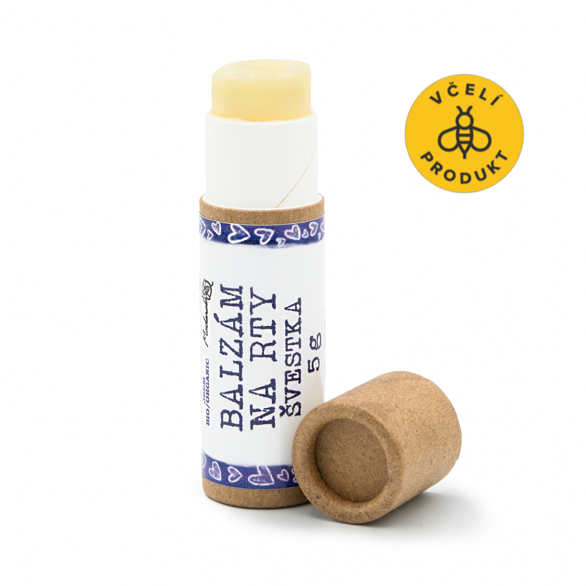 Medarek Balzám na rty Švestka (5 g) – voní jemně po marcipánu Medarek Balzám na rty Švestka (5 g) - voní jemně po marcipánu