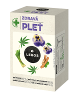 LEROS Bylinný čaj Zdravá pleť - nálev. sáčky (20 x 1