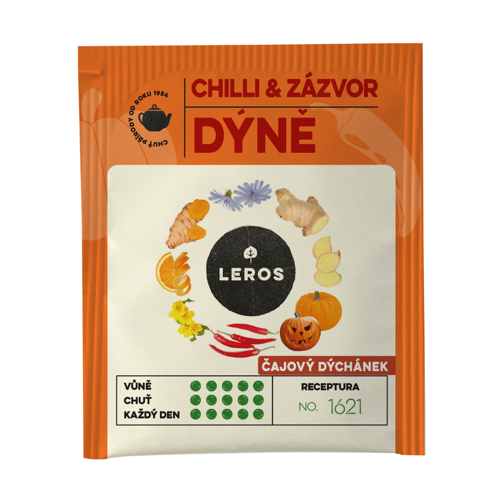 zázvor & dýně - nálev. sáčky (20 x 2 g) - jemně pikantní