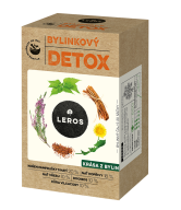 LEROS Bylinný čaj Bylinkový detox - nálev. sáčky (20 x 1