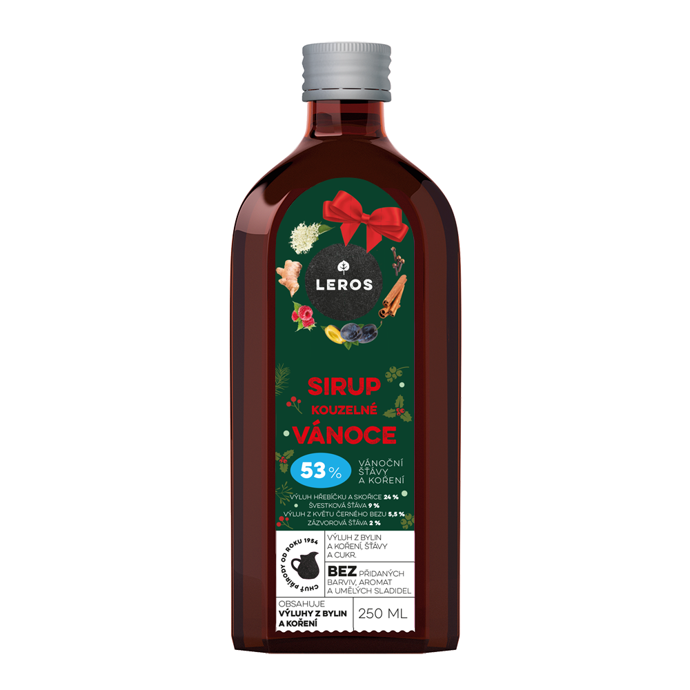 LEROS Sirup Kouzelné Vánoce (250 ml) – mnohostranné použití LEROS Sirup Kouzelné Vánoce (250 ml) - mnohostranné použití