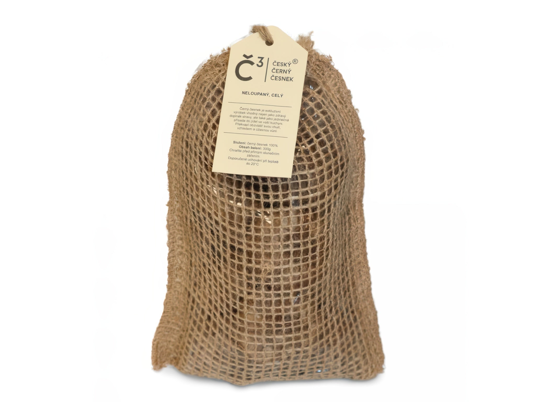 Česnek černý český neloupaný 300 g BLACK GARLIC Česnek černý český neloupaný 300 g BLACK GARLIC