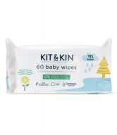 Ubrousky vlhčené 60 ks   KIT & KIN