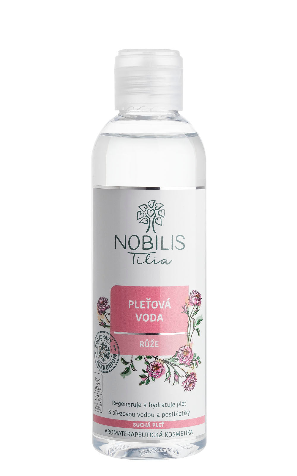 Nobilis Tilia Pleťová voda Růže – 200 ml – vhodná pro suchou pleť Nobilis Tilia Pleťová voda Růže - 200 ml - vhodná pro suchou pleť