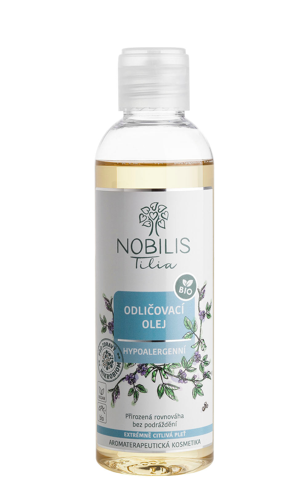 Nobilis Tilia Odličovací olej hypoalergenní BIO (200 ml) – pro citlivou pleť Nobilis Tilia Odličovací olej hypoalergenní BIO (200 ml) - pro citlivou pleť