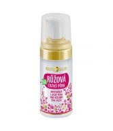 Purity Vision Růžová čisticí pěna BIO (90 ml) - ideální pro dehydratovanou a citlivou pleť
