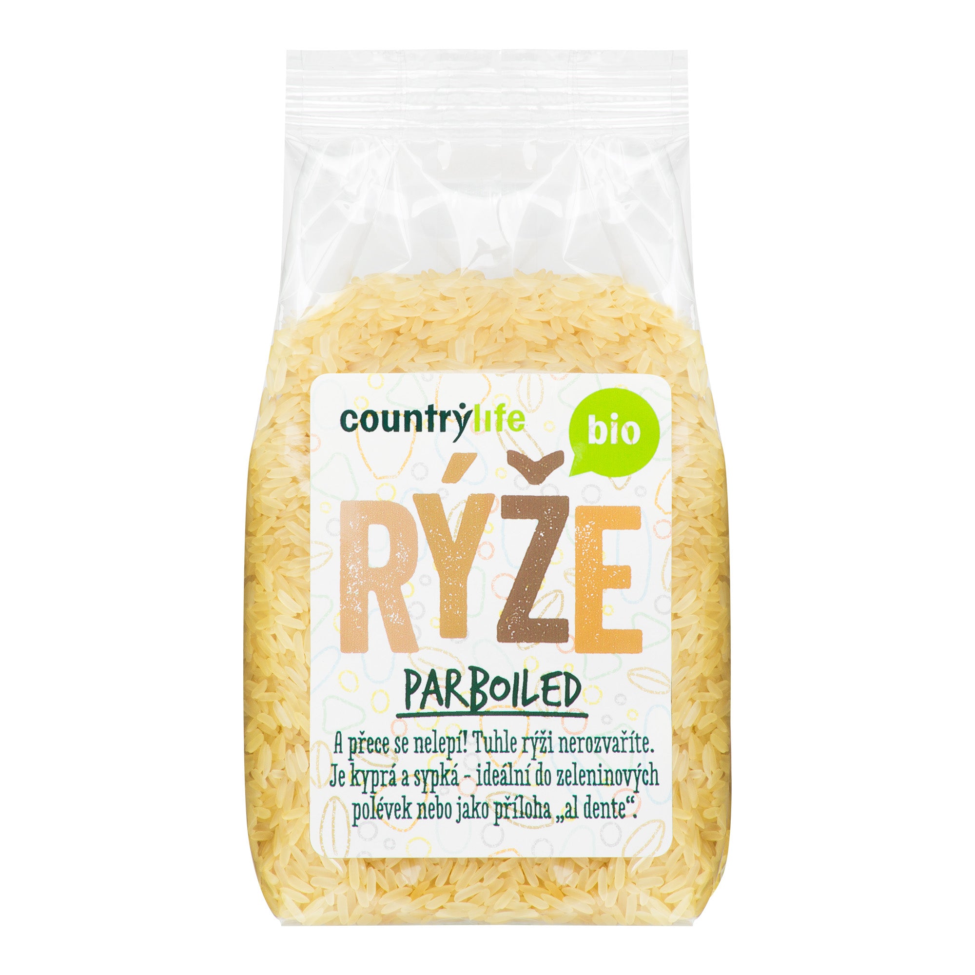 Rýže parboiled 500 g BIO COUNTRY LIFE Rýže parboiled 500 g BIO COUNTRY LIFE