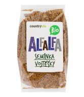 Alfalfa  semínka vojtěšky 125 g BIO   COUNTRY LIFE