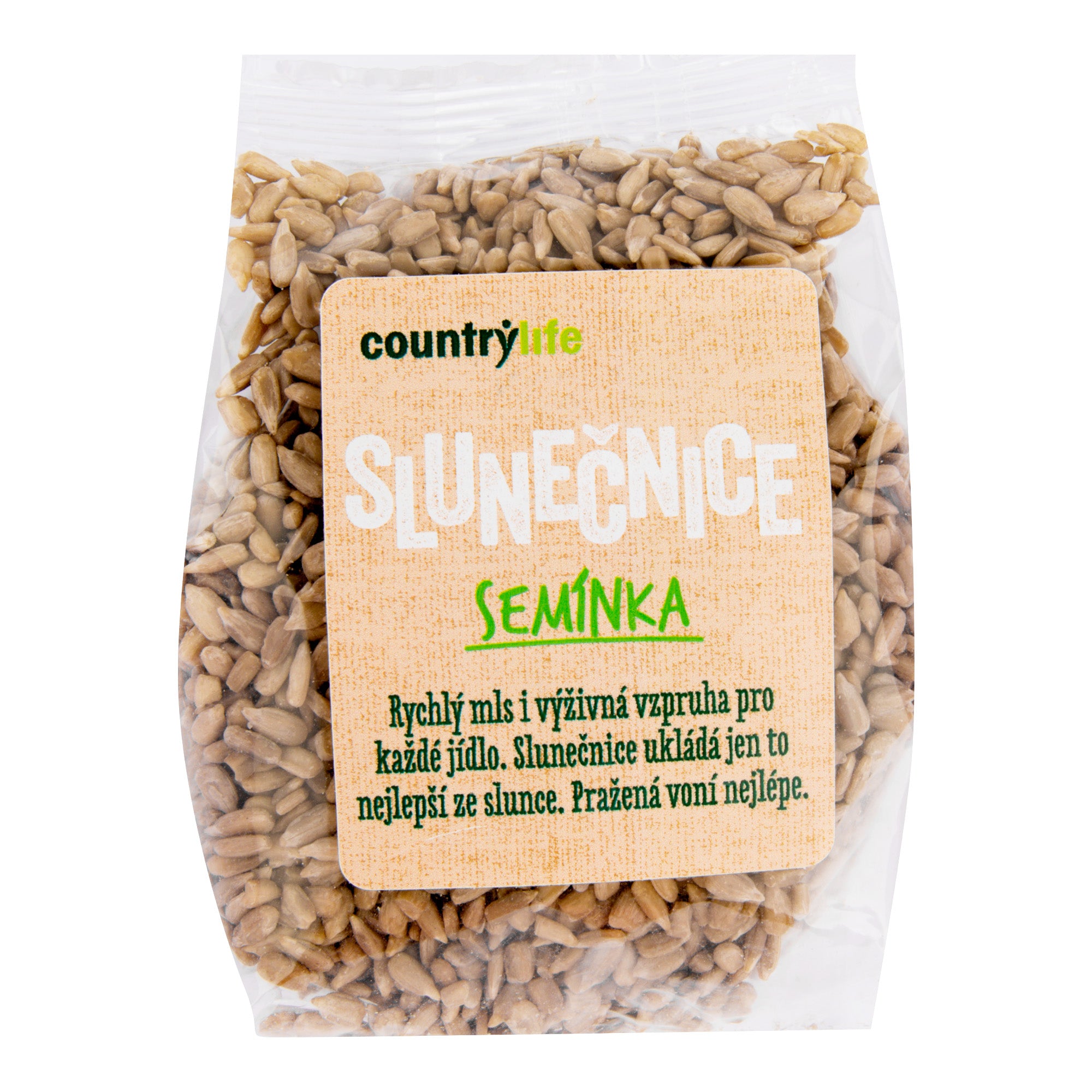 Slunečnicová semínka 250 g COUNTRY LIFE Slunečnicová semínka 250 g COUNTRY LIFE