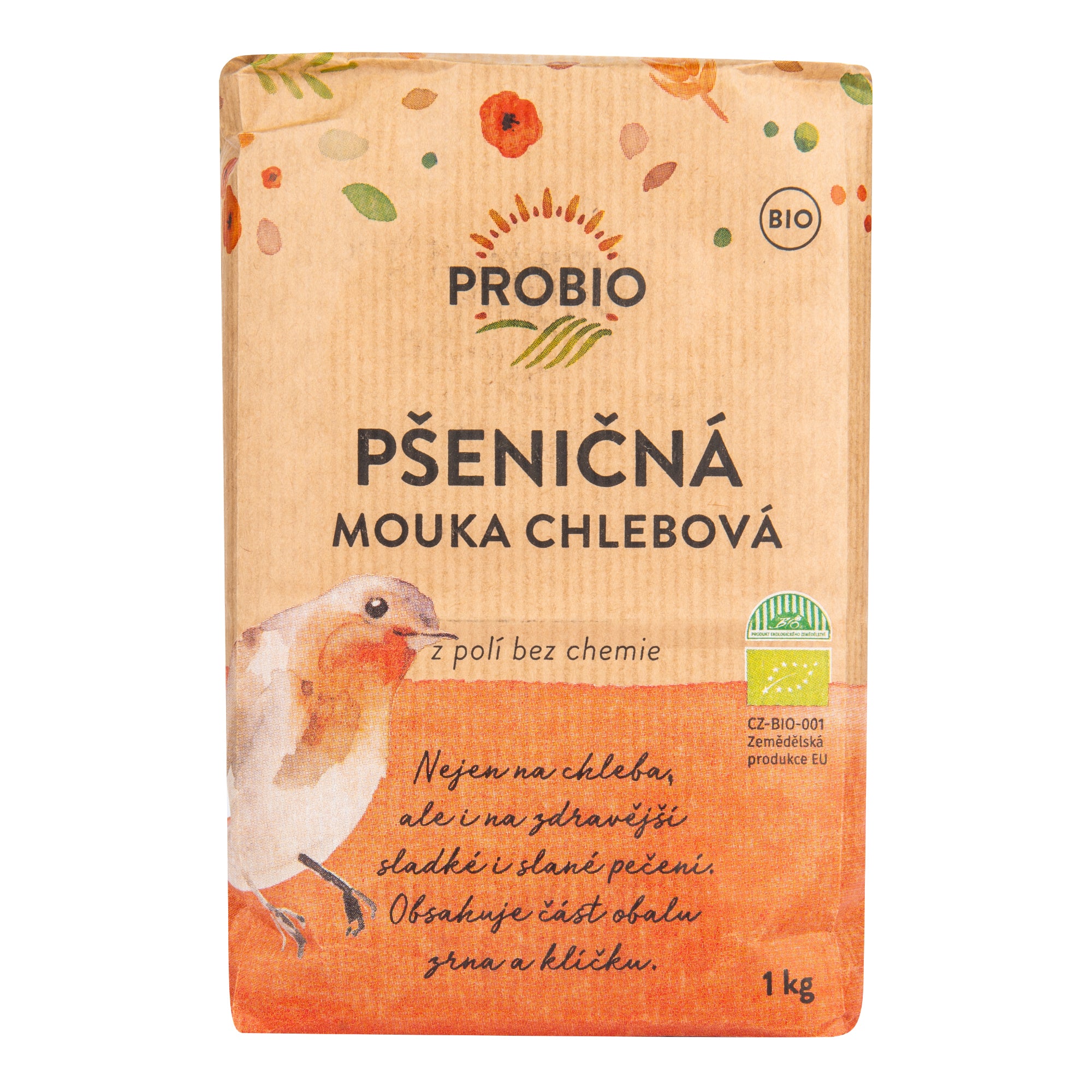 PROBIO Mouka pšeničná chlebová BIO (1 kg) PROBIO Mouka pšeničná chlebová BIO (1 kg)