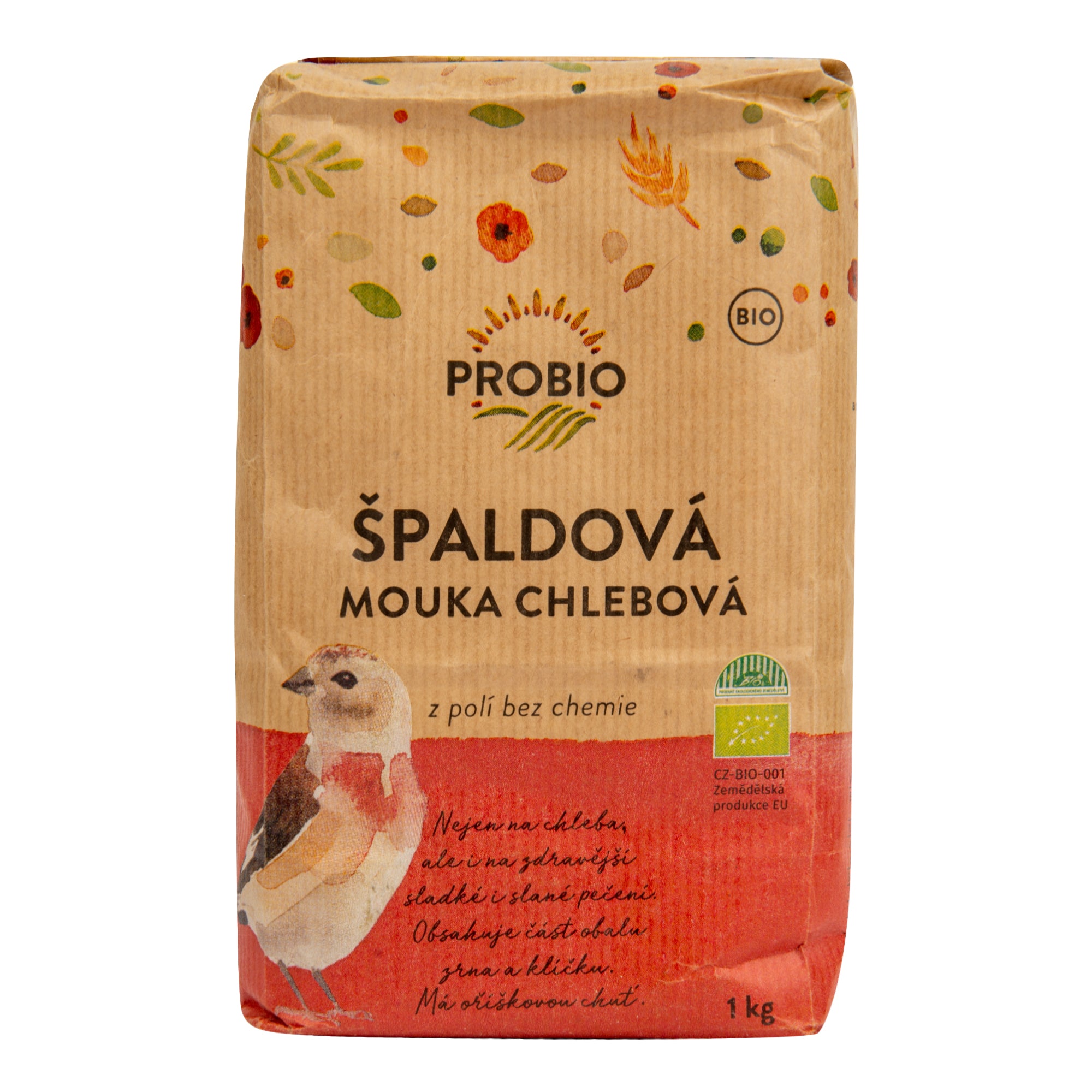 PROBIO Mouka špaldová chlebová BIO (1 kg) PROBIO Mouka špaldová chlebová BIO (1 kg)