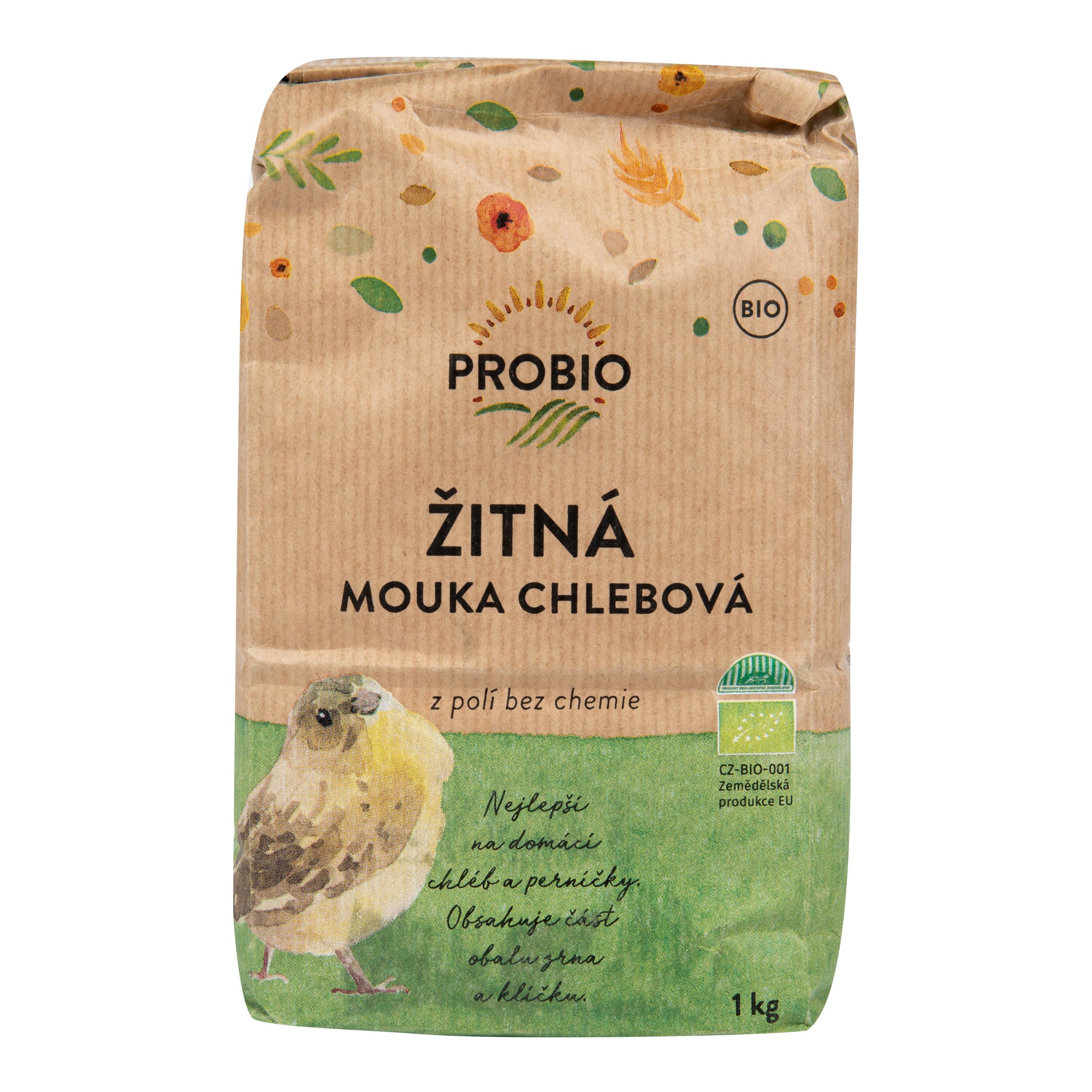 PROBIO Mouka žitná chlebová BIO (1 kg) PROBIO Mouka žitná chlebová BIO (1 kg)