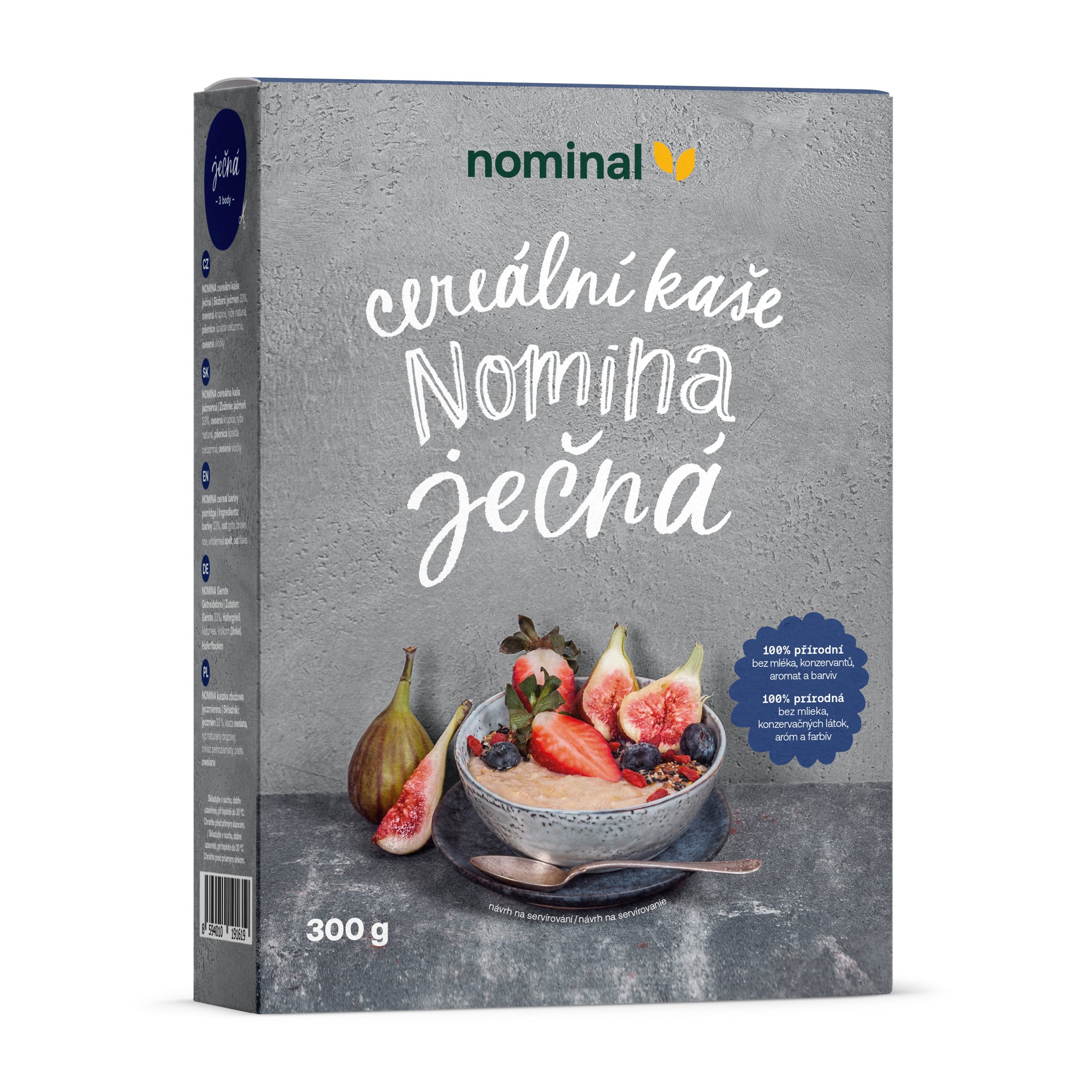 Kaše ječná Nomina 300 g NOMINAL Kaše ječná Nomina 300 g NOMINAL