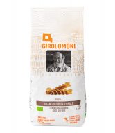 Těstoviny fusilli celozrnné semolinové 500 g BIO    GIROLOMONI