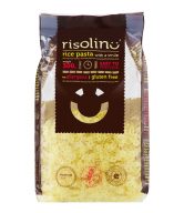Těstoviny polévkové hvězdičky rýžové bezlepkové 300 g   RISOLINO