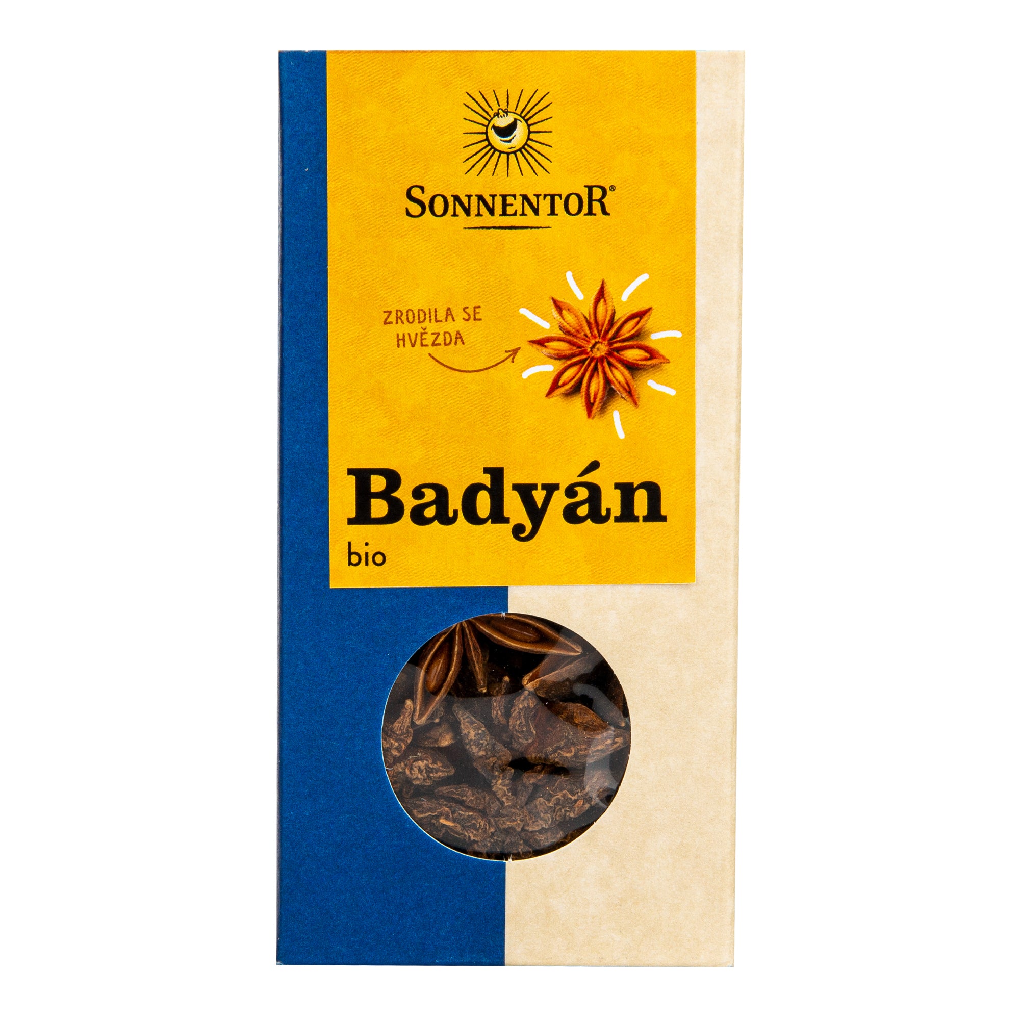 Badyán celý 25 g BIO SONNENTOR Badyán celý 25 g BIO SONNENTOR
