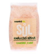 Sůl himálajská růžová jemná 500 g   COUNTRY LIFE