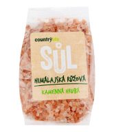 Sůl himálajská růžová hrubá 500 g   COUNTRY LIFE
